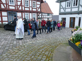 Lumen Christi - Auferstehungsmesse in St. Crescentius (Foto: Karl-Franz Thiede)